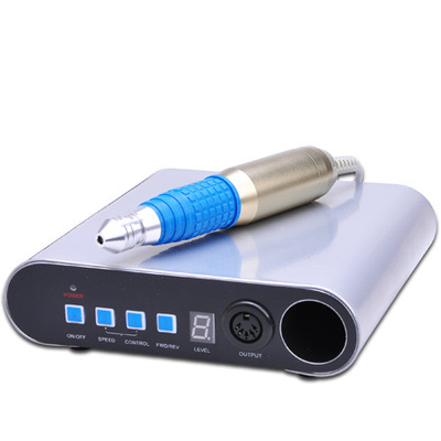le clou électrique de handpiece de verrou tournant de handpiece d'ompact et d'acier inoxydable forent la machine avec le système de commutateur de pied