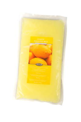 Solide de paraffine moite de STATION THERMALE de Herapeutic de saveur de citron 450g pour le salon de clou
