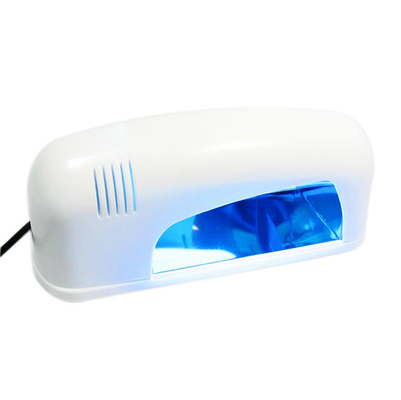 Lampe UV de gel professionnel blanc de clou de mode 9 watts pour traiter des clous
