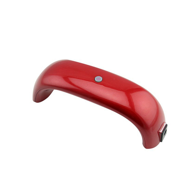 Dessiccateur professionnel de clou de mini lampe UV portative du clou 6w rouge/noir