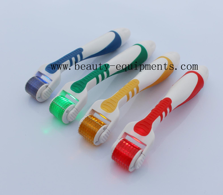 Système de roulement de Derma de rajeunissement de peau, thérapie micro de rouleau d'aiguille de LED