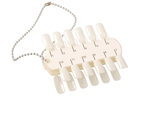 Double nuancier de vernis à ongles du côté 24Tips avec la chaîne/l'affichage vernis à ongles