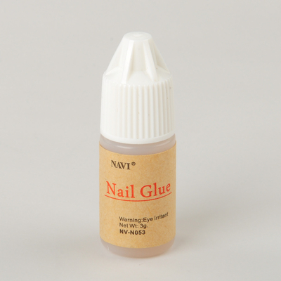 Outils liquides clairs d'art de clou, colle d'art du clou 3d sans stimulation