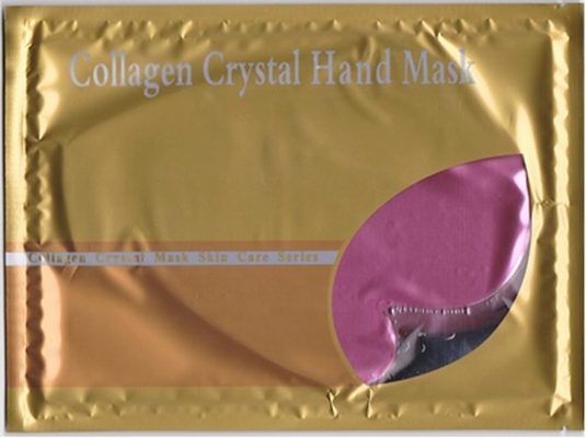 Le blanc facial de masque de collagène pur de vin rouge hydratent pour la main SS-050