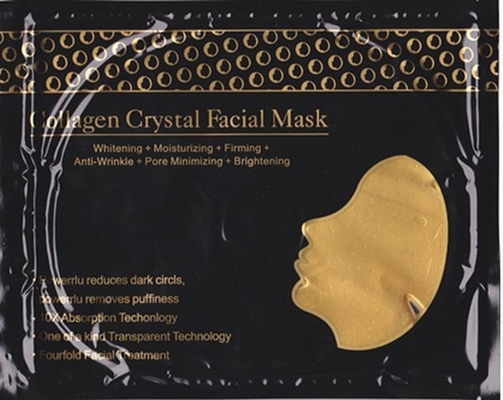 ODM SM-015 d'OEM facial d'acide hyaluronique de glycérine de masque de bio collagène de l'or 24k