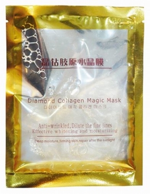 Masque facial de diamant de collagène anti-vieillissement pour les pores SM-032 de nettoyage profond