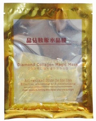 Masque de massage facial de diamant d'acide hyaluronique