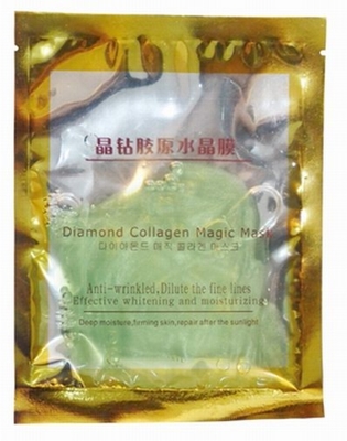 Masque facial anti-vieillissement SM-034 de nettoyage profond de collagène de poudre d'or