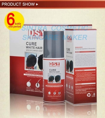 Liquide nourrissant de phytothérapie de cheveux naturels magiques de traitement pour le traitement de cheveux blancs