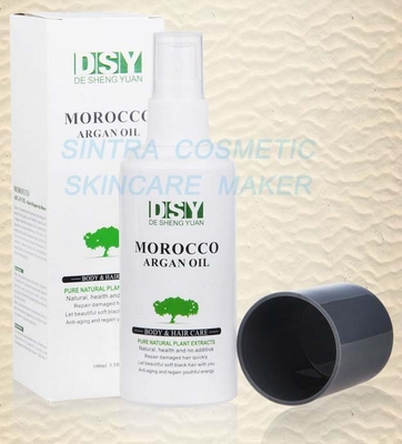 Huile nourrissante d'argan du liquide 100ml DSY Maroc de pétrole/cheveux d'argan de traitement de cheveux
