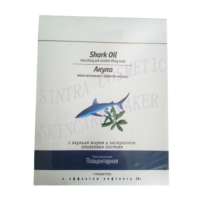 Huile de requin hydratant le masque facial, masque de levage nourrissant MM-03 d'anti ride