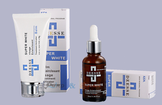Baume/liquide de blanchiment faciaux de produits de soins de la peau d'EGF pour le système de laser de chargement initial
