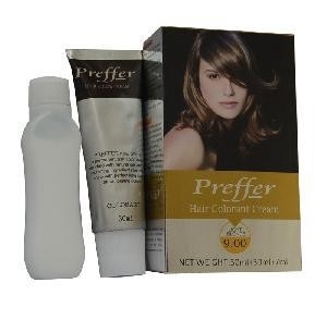 Crème de couleur de cheveux de Preffer