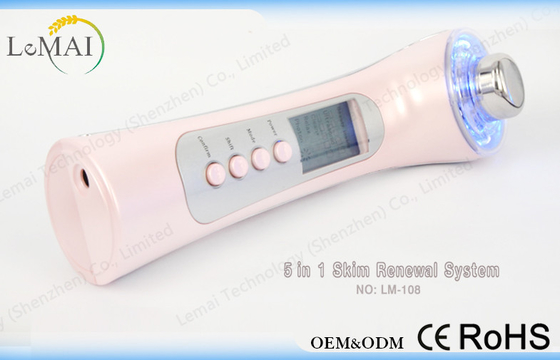 Dispositif ultrasonique de déclenchement de beauté de cellules de Massager facial nettoyant profondément le visage par l'ion
