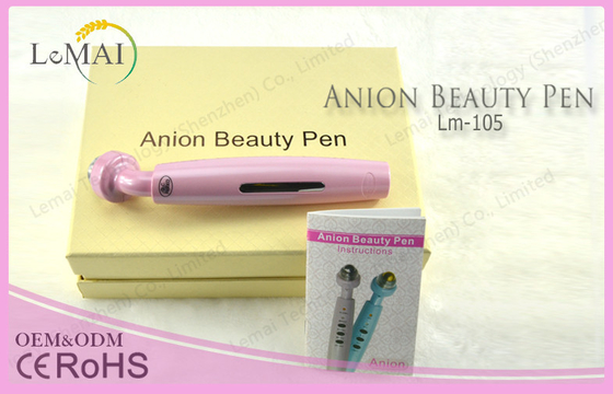 Thérapie ultrasonique de lumière d'anion de dispositif de beauté d'oeil de stylo à la maison de Massager