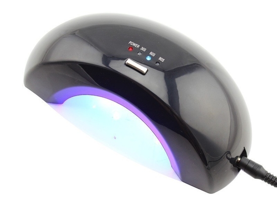 Lampe UV noire de clou de LED avec du plastique d'ABS et le panneau inférieur d'acier inoxydable