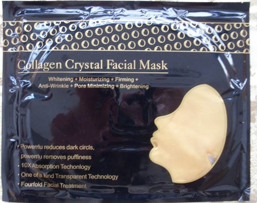 Masque de massage facial d'or de collagène