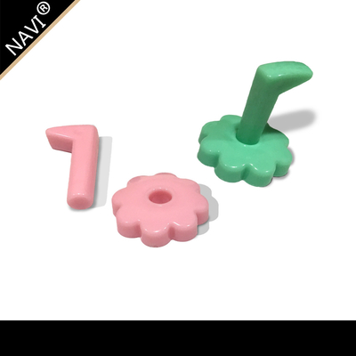 Les petits accessoires d'art de clou, vue rose d'art de clou pour le clou de faise de DIY incline