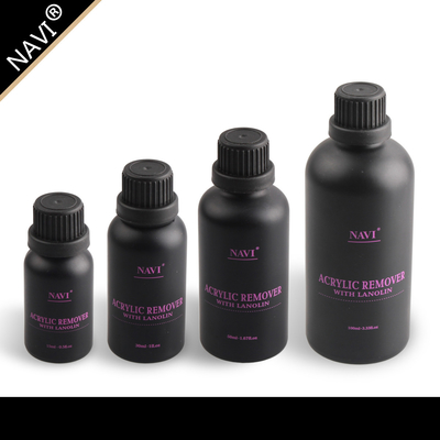 Imbibez outre du solvant acrylique de clou des systèmes 100ml de solvant UV acrylique de gel de la lanoline