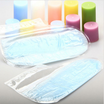 Solide de paraffine de chauffage, hydrater de masque de pied de beauté de main d'huile de noix de coco