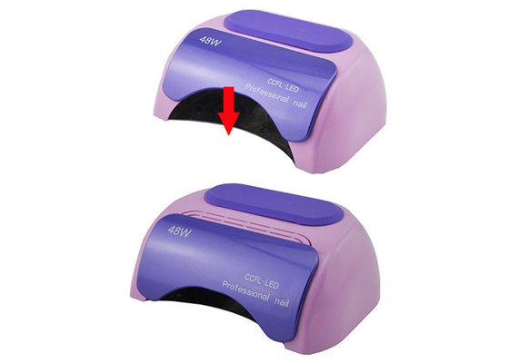 Lampe UV de vernis à ongles de gel du dessiccateur LED d'ongle de la lampe 48W d'art UV lilas d'ongle