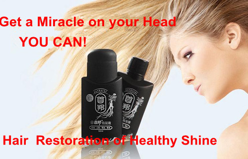 Liquide de fines herbes original de croissance de cheveux de rayon de soleil pour la perte des cheveux