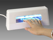le vernis à ongles 0.8kg, série clouent le soin et la lampe 9w 110v - 220v UV germicide de protection