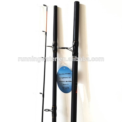 Blanc de Rods de pêche au surfcasting de carbone de 2.7M-3.9M 99%