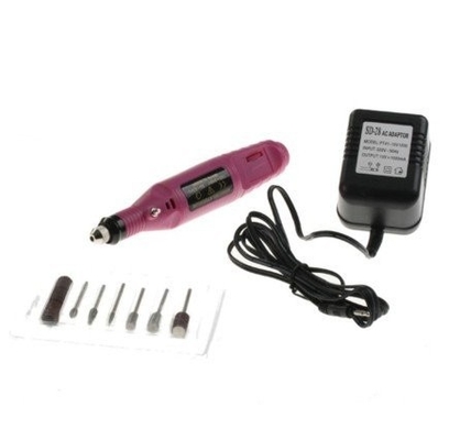 Mini foret électrique fait sur commande de clou du commutateur de pied de handpiece de contrôleur 220V-240V 35W pour l'art de clou