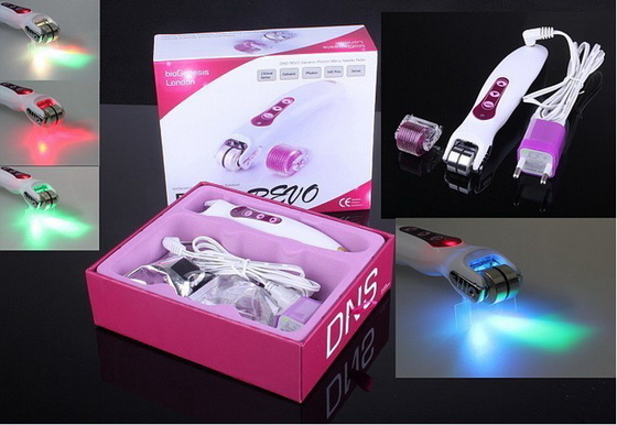 Photon de LED/rouleau galvanique/vibrant Micro-actuel 4 de DNS Microneedle dans 1