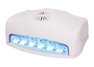 Rose des ongles lampe UV à durcissement est en plastique ABS, On / Off Switch pour la beauté de l'ongle