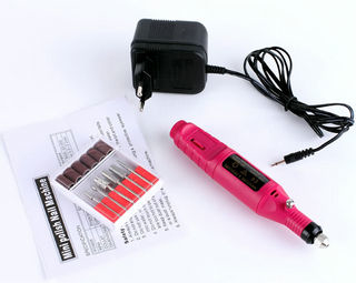 Haute efficacité électrique Nail Drill 2,4 mm ou de 3,2 mm à vitesse Variable de contrôle