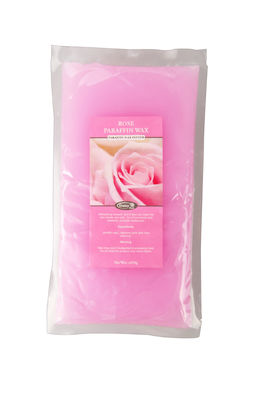 Façonnez à 450g le solide de paraffine moite thérapeutique de STATION THERMALE avec la saveur de Rose