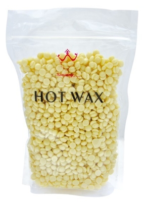 Solide de paraffine de STATION THERMALE de lavande/lait/aloès, cire chaude du mini granule 300g dur