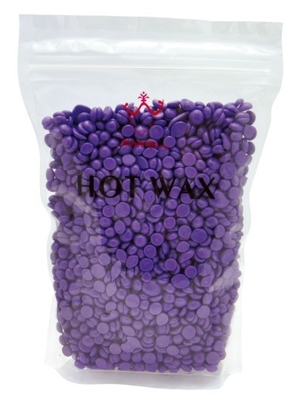 Solide de paraffine de STATION THERMALE de lavande/lait/aloès, cire chaude du mini granule 300g dur