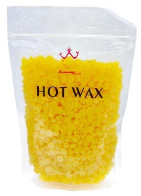 Solide de paraffine de STATION THERMALE de lavande/lait/aloès, cire chaude du mini granule 300g dur