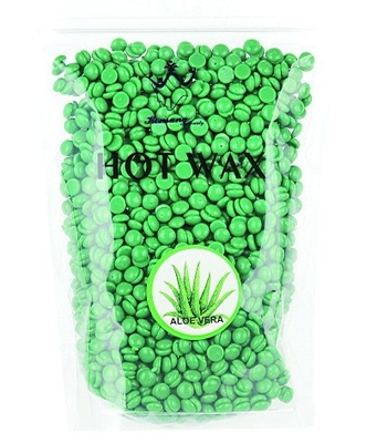Solide de paraffine de STATION THERMALE de lavande/lait/aloès, cire chaude du mini granule 300g dur