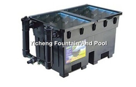 Type de construction système biologique de filtration d'étang à poissons, système UV de filtration