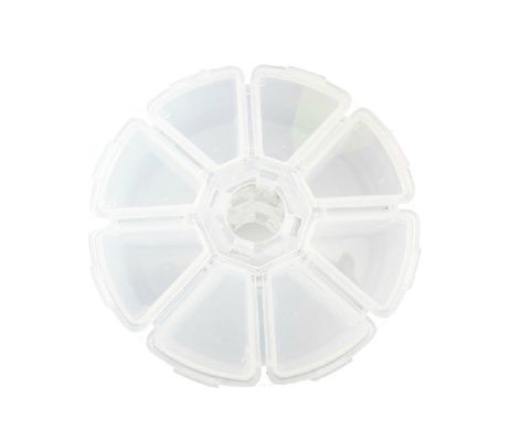l'art de clou de bijoux de stockage usine la caisse cosmétique acrylique en plastique d'art de clou