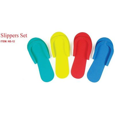 bleu/jaune/ensemble jetable de pantoufle de mousse de pédicurie de clou outils rouges d'art