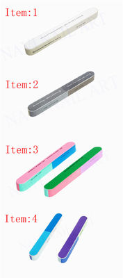 Portez l'amortisseur de résistance d'ongle/le kit de polissage lumineux d'ongle d'ongle de beauté dossier d'ongle