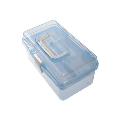 Récipient en plastique d'organisateur de boîte de rangement de valise d'outillage d'art de clou d'ABS de Navi