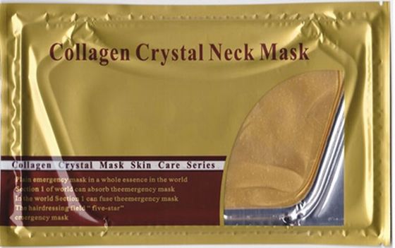 L'or pur de masque de cou de collagène de perle pour complètent le niveau de SJ-053 nourrissant