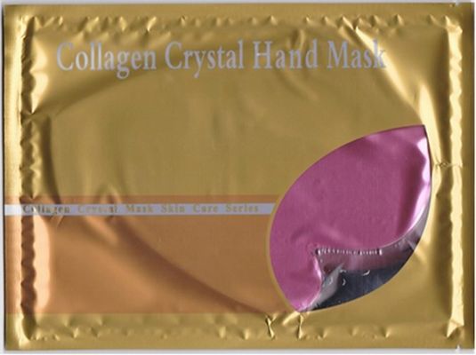 Le blanc facial de masque de collagène pur de vin rouge hydratent pour la main SS-050