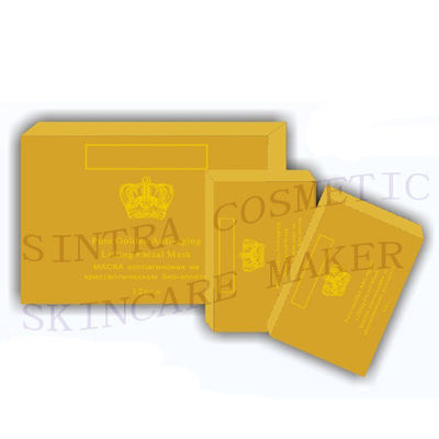 Masque protecteur facial d'antioxydant/acide hyaluronique de masque de hydrater d'or RH-06