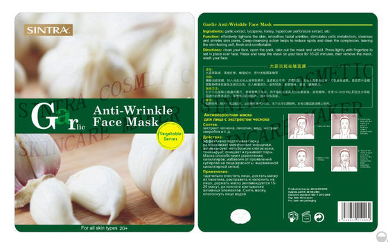 Pelez le serrage en hydratant le masque facial de collagène/le masque protecteur d'ail SC-02