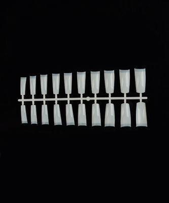 Bouts artificiels blancs de clou de nature, clous faux français classiques d'art
