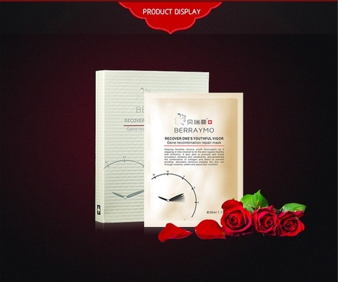Soin de visage de peau de Berraymo-24k blanchissant le masque hyaluronique acide de masque de crème hydratante de collagène ride faciale faciale de masque d'anti