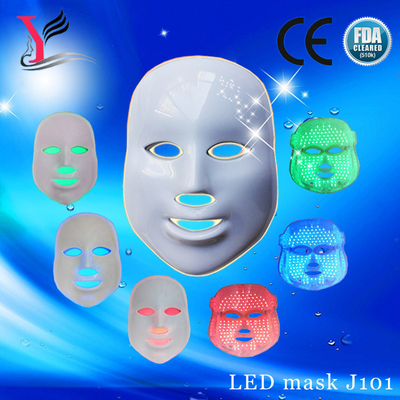 Les plus nouveaux soins de la peau ont mené le dispositif facial YLZ-J101 de masque de thérapie de lumière du masque mené par masque PDT LED