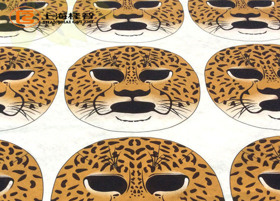 La feuille faciale animale de masque d'impression ne se fanent jamais/la beauté masque de papier